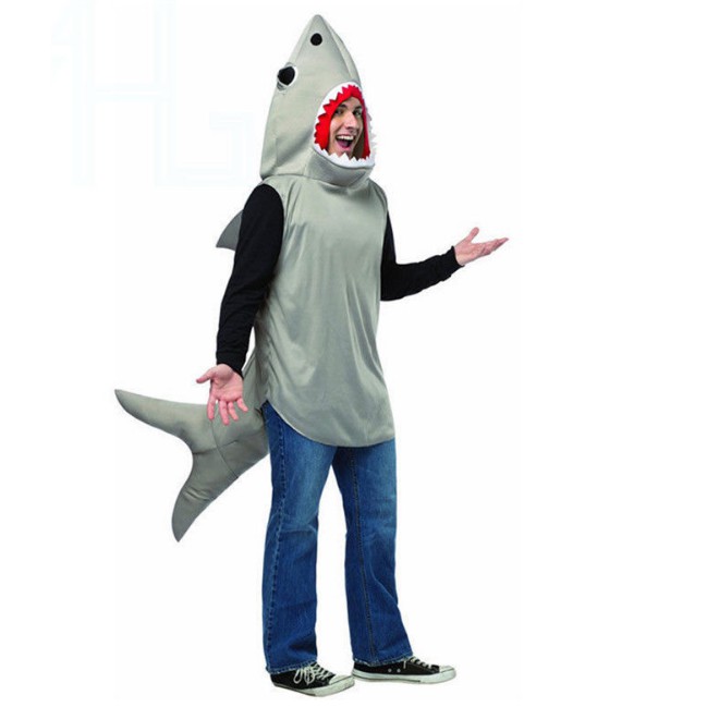 快樂商店-萬聖節服裝/海洋動物服裝/鯊魚服裝/成人鯊魚/鯊魚裝