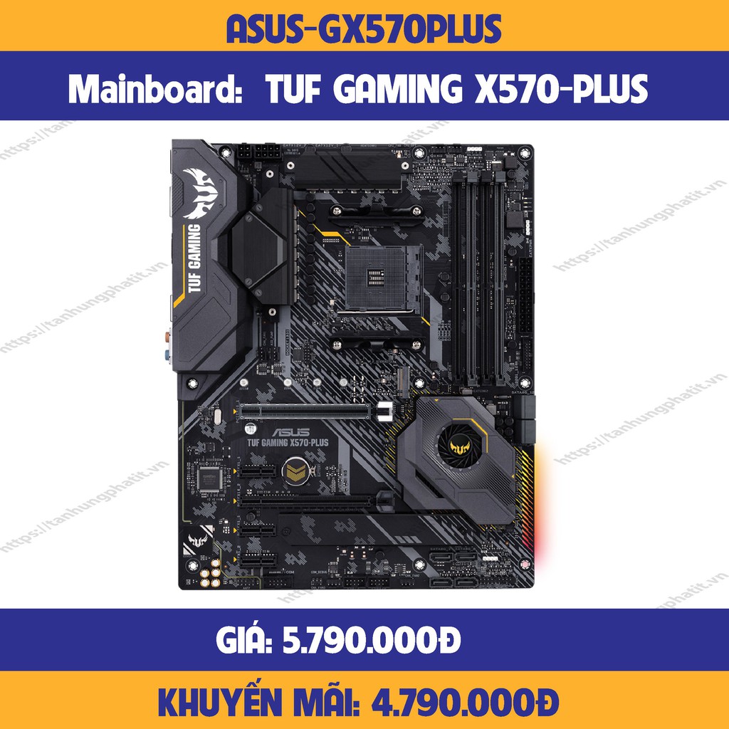 華碩 TUF GAMING X570-PLUS 主板 - 100% 正品全新