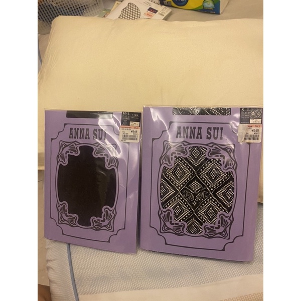 日本 anna sui 絲襪 褲襪 2雙，made in japan (附贈一雙)