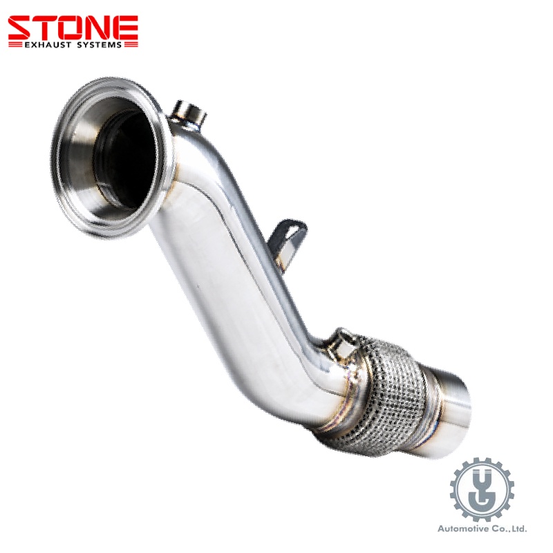 STONE巨石 BMW320i(F30/F31) De-Cat Downpipe(B48) 排氣管【YGAUTO】