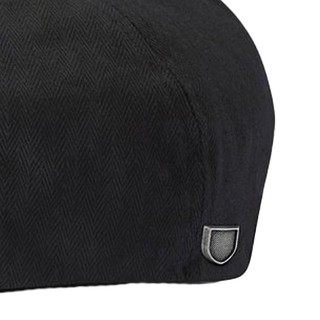 Image of thu nhỏ BRIXTON 報童帽 BROOD SNAP CAP BLACK 基本款 霧面標 鴨舌帽 復古⫷ScrewCap⫸ #5