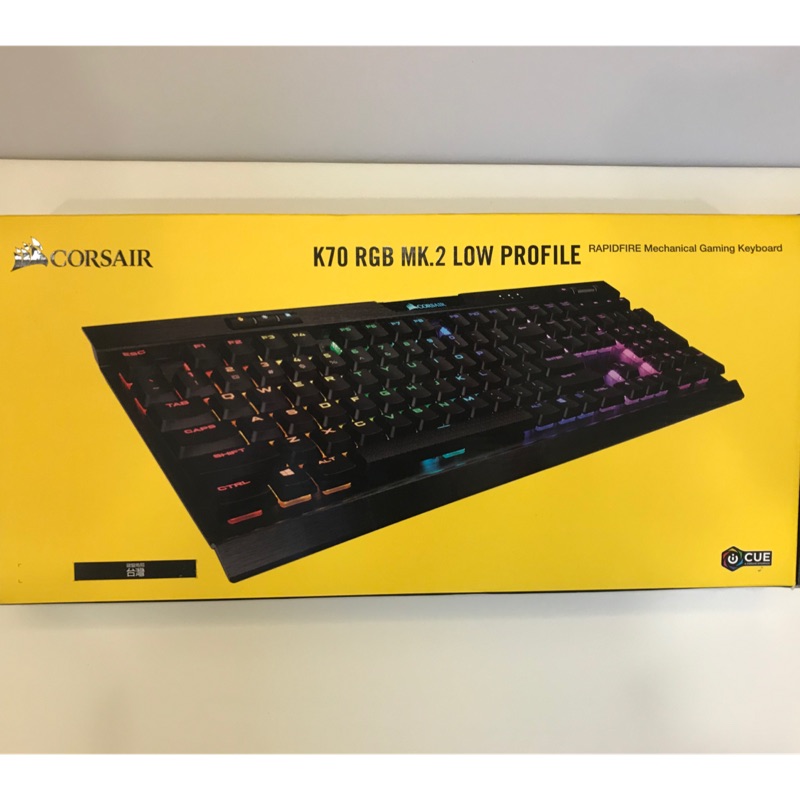 63折）高階玩家必備*海盜船Corsair K70 MK2 RGB Low Profile機械式鍵盤 矮銀軸（更快觸發）