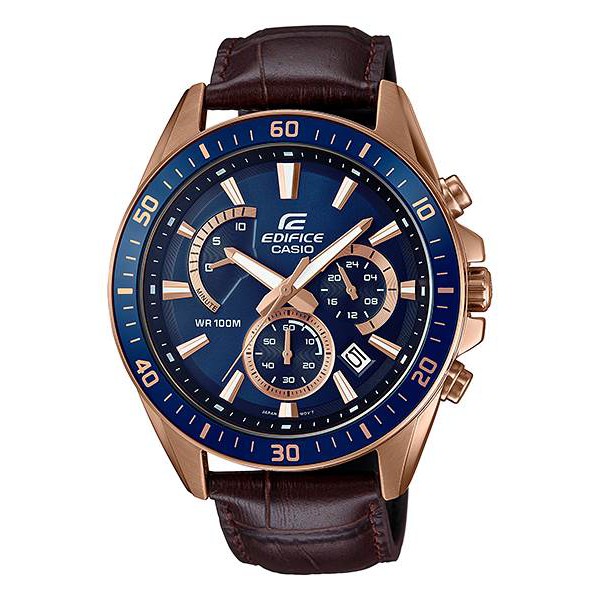 【聊聊甜甜價】CASIO EDIFICE EFR-552GL-2A 計時碼錶系列腕錶