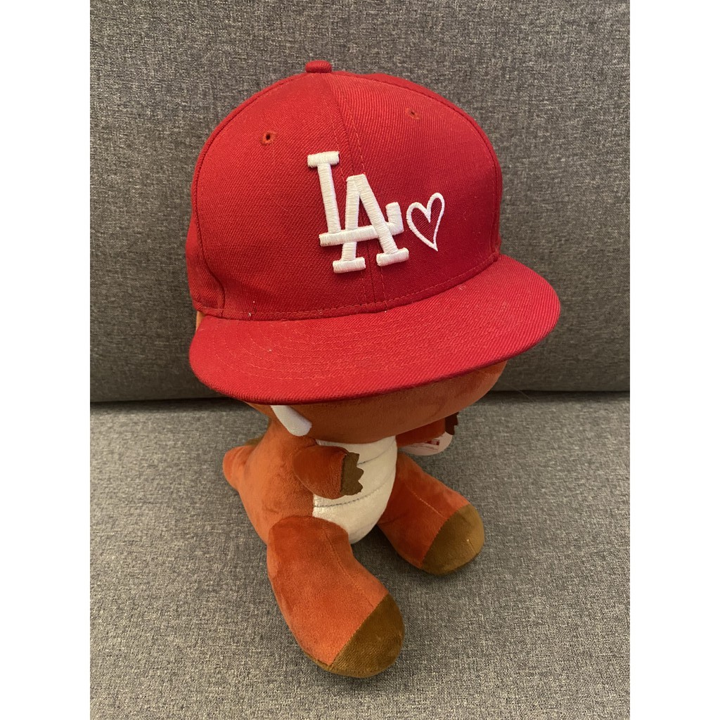【NEW ERA】保證正版 LA 限量款 二手 平沿帽 街舞帽 LA 洛杉磯 道奇隊 棒球帽 板帽 嘻哈 59FIFT