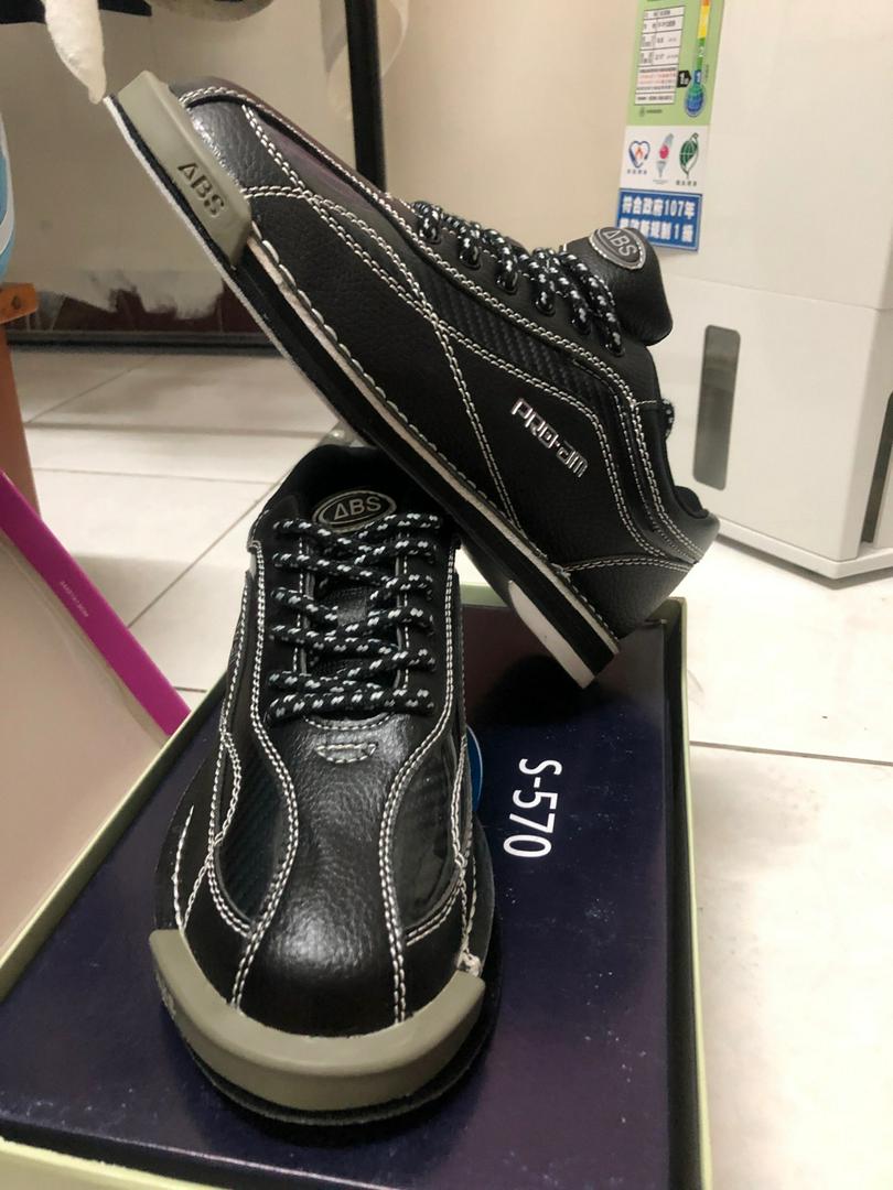 ABS S570換底鞋全黑款滾球堂｜保齡球用品專賣店| 蝦皮購物
