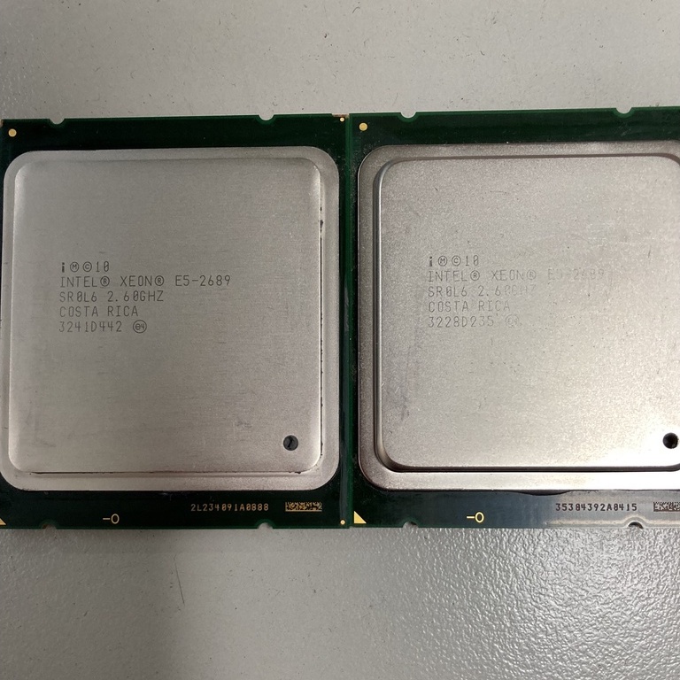 Xeon E5-2689 @ 2.60GHz  LGA 2011 腳位 X79 / i3 6100