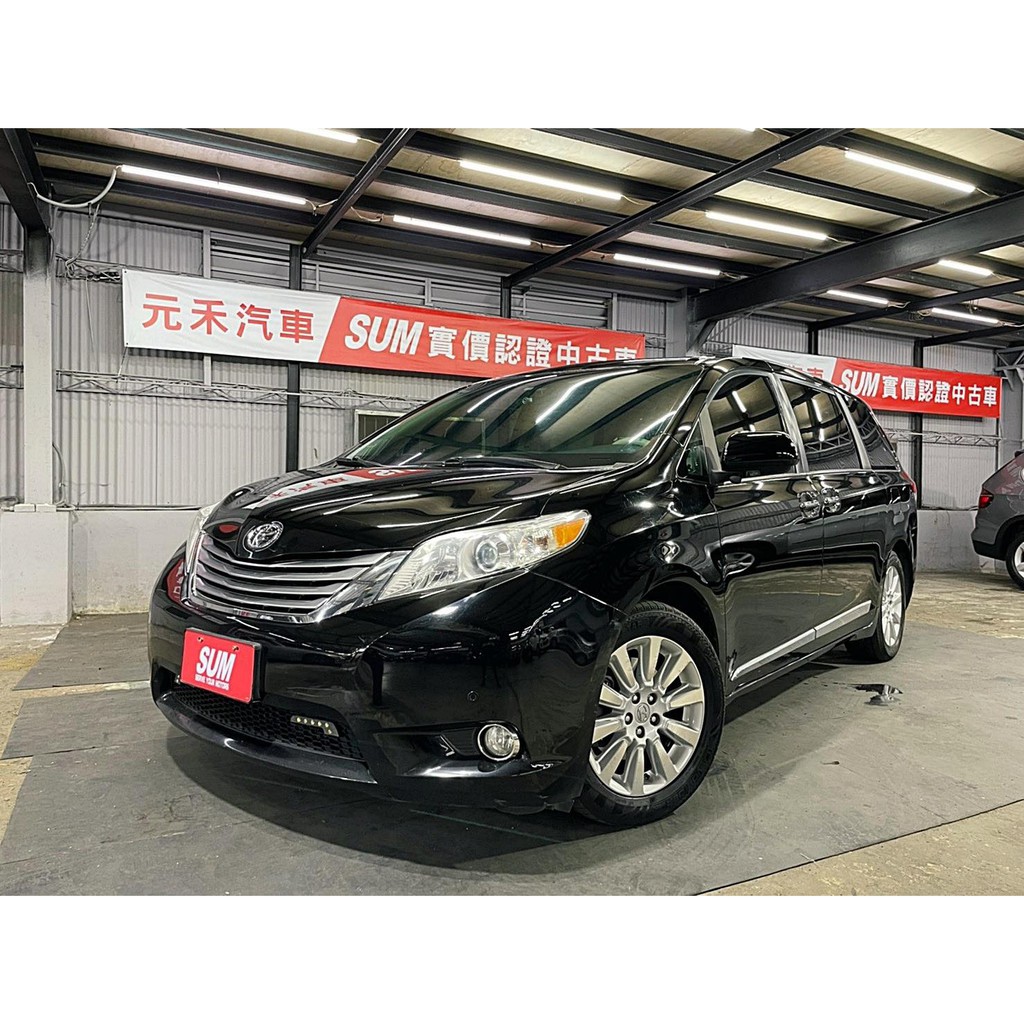 2013年式出廠toyota Sienna 3 5 Limited 最頂級版 蝦皮購物