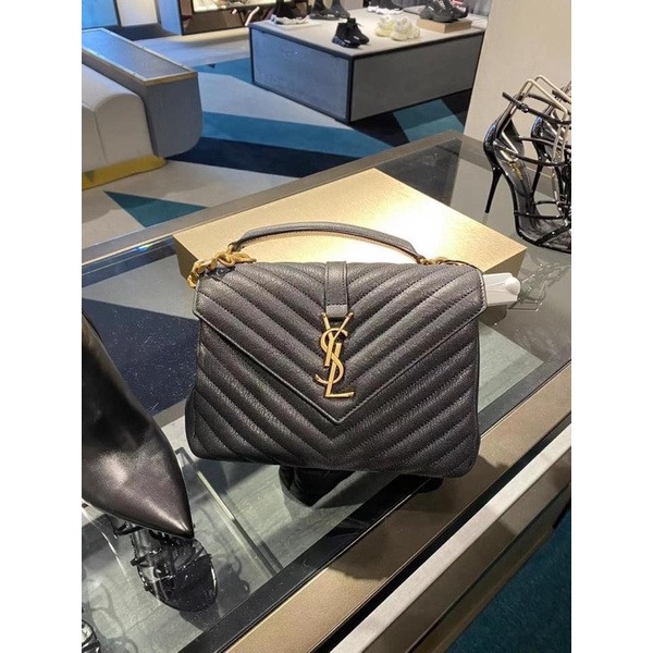 在台現貨🧡59500 聖羅蘭Saint Laurent(YSL) 中college包