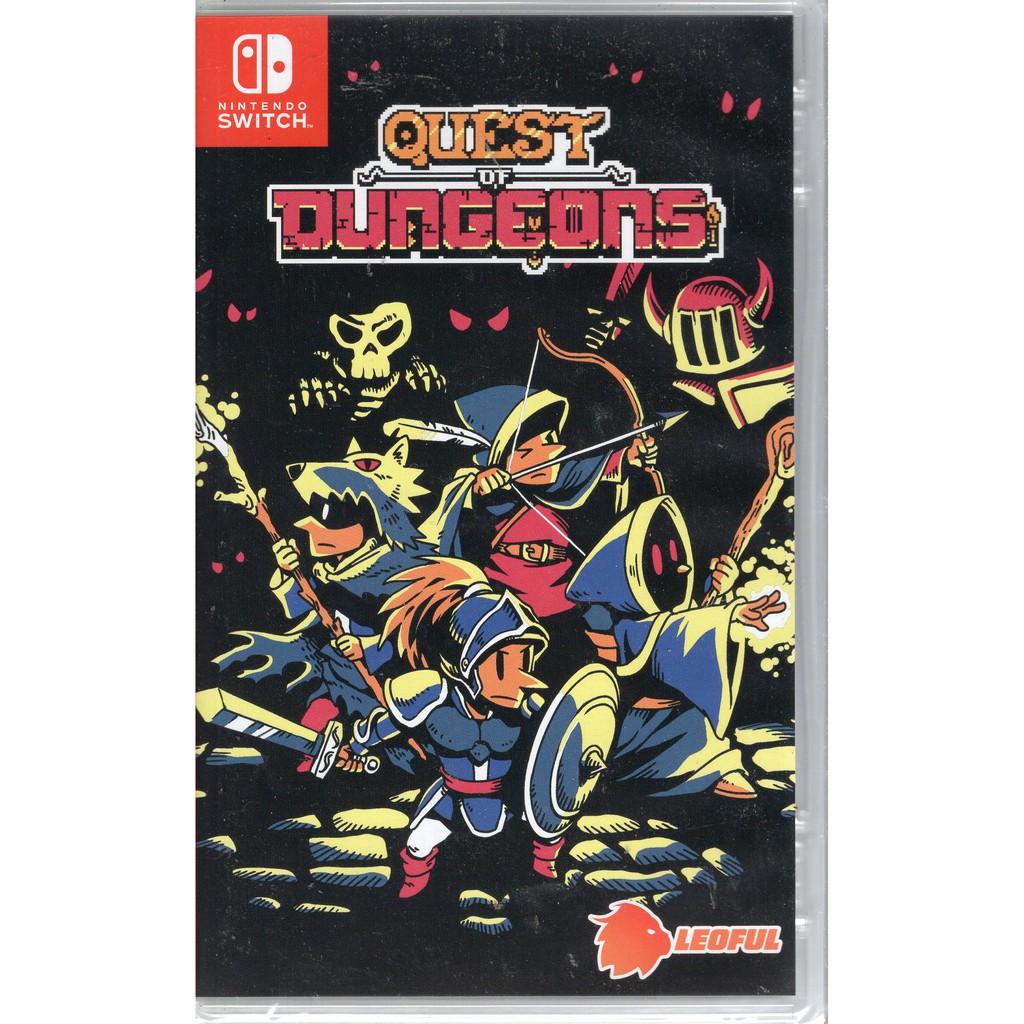 Switch遊戲NS 地下城探險 Quest of Dungeons 英文版【魔力電玩】