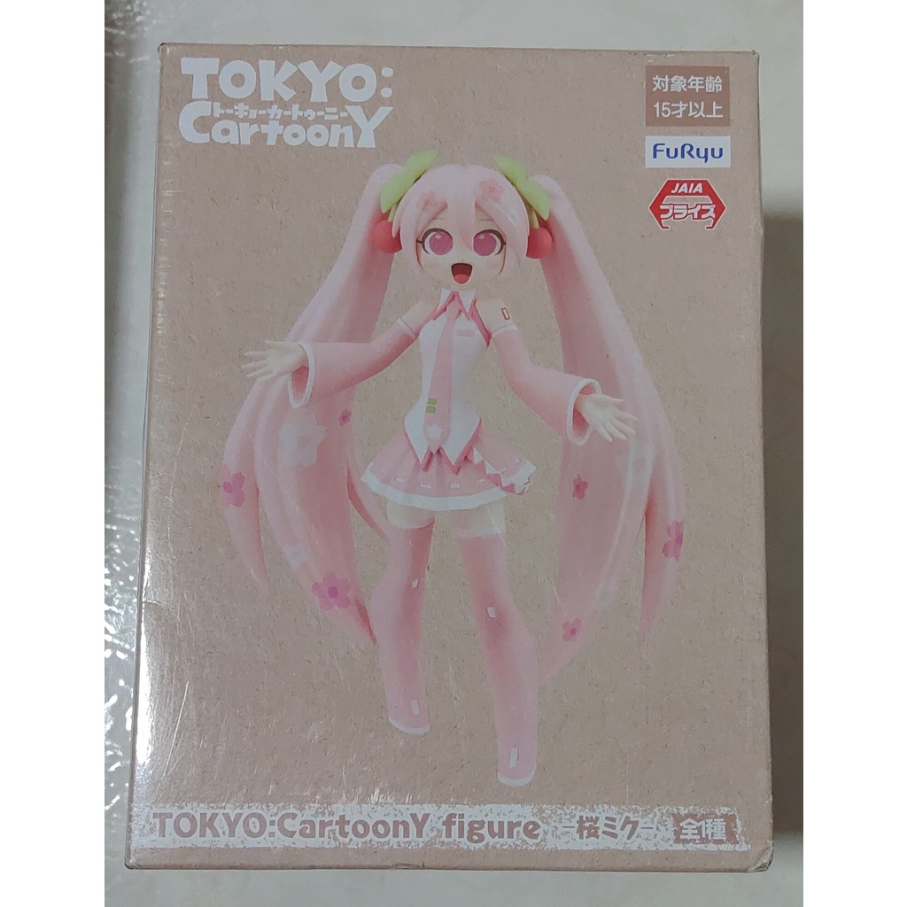 FuRyu 景品 TOKYO CartoonY 櫻花初音 公仔