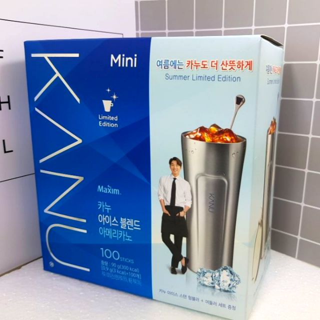 特價現貨100%韓國正品 mini Kanu 孔劉咖啡 櫻花咖啡