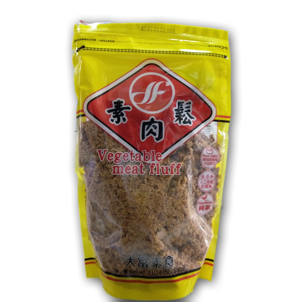 推★素肉鬆★600g●可素食●網路素食南北貨●大富●素鬆●素香鬆●統福