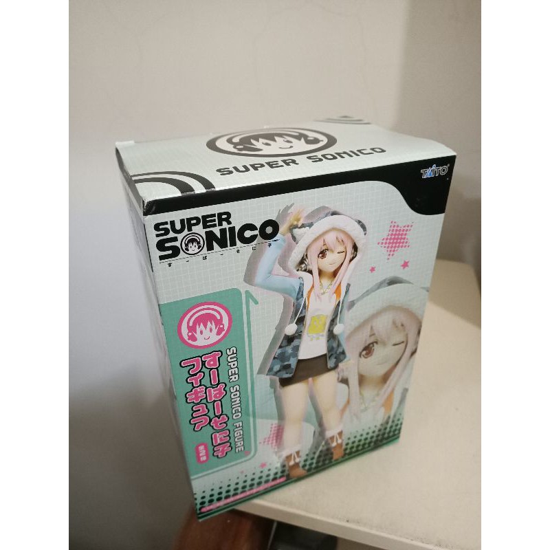 日版 Taito SUPER SONICO 超級 索尼子 超音速子 虎紋帽T 夾克 A款