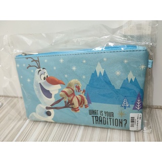 Disney迪士尼冰雪奇緣2 橫式雪寶手機袋(box)/萬用袋