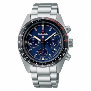 SEIKO 精工PROSPEX 系列 Speed Timer 三眼鋼帶錶-藍色 SSC815P1 公司貨 SK014