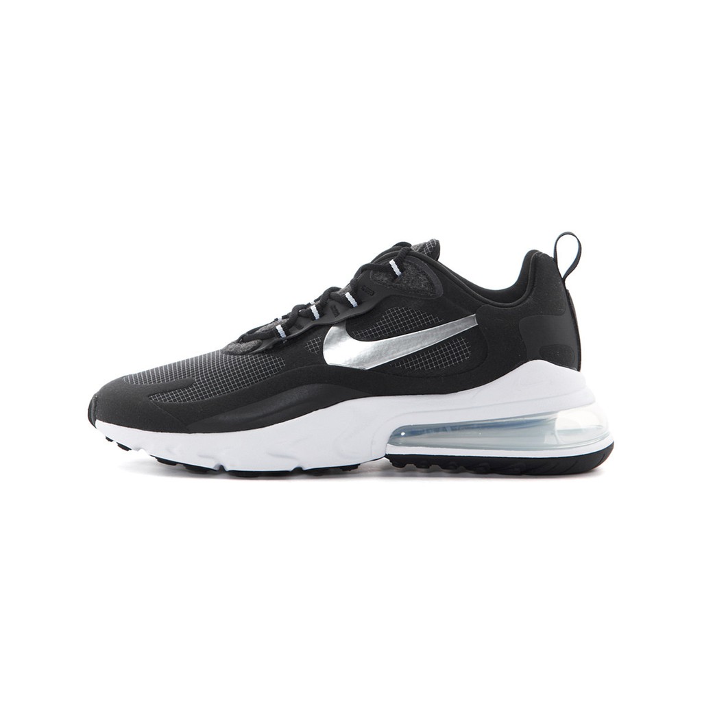 black and grey air max 270 react