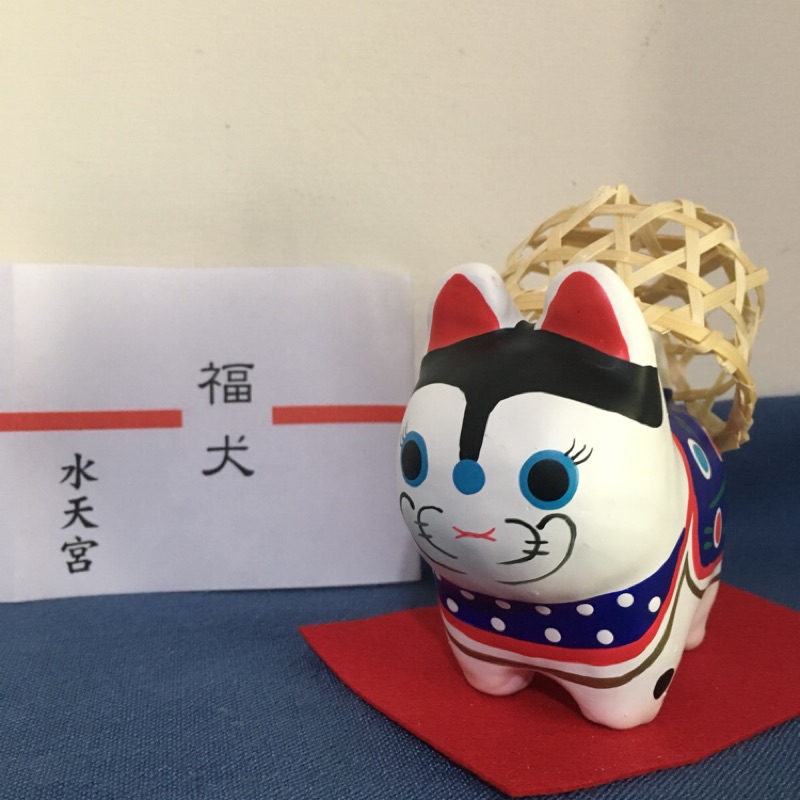 日本水天宮大福犬 現貨 福犬御守子寶御守犬張 蝦皮購物