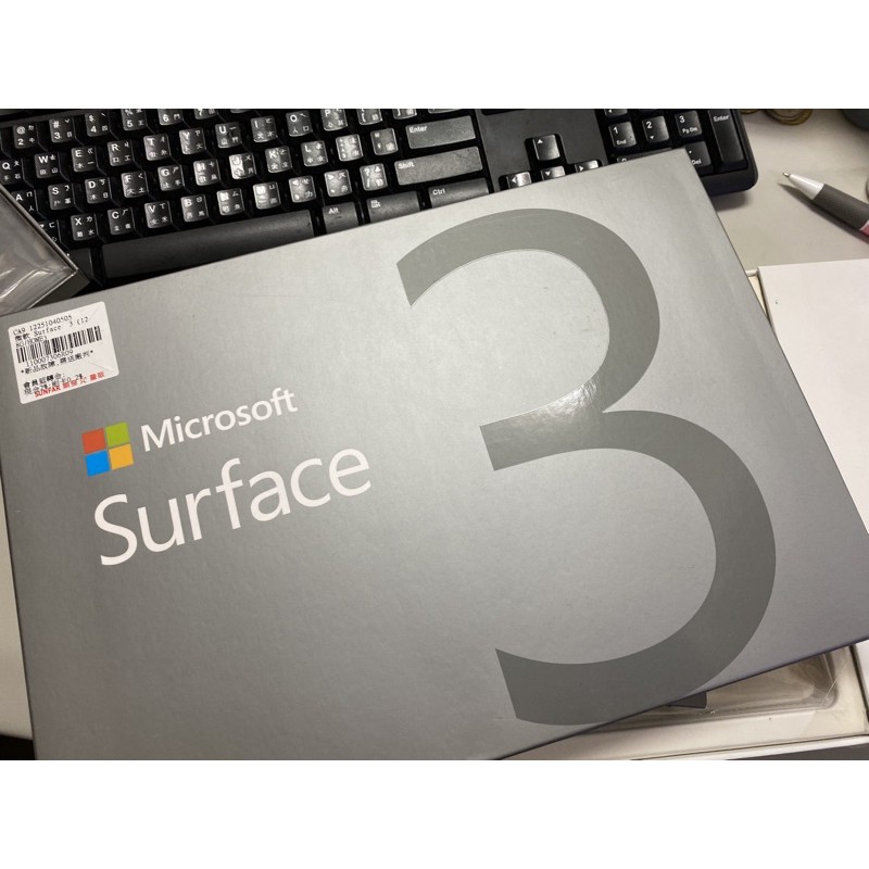 [可議價.看影片.文書處理.繪圖平板］Microsoft surface 3 128GB/4GB 主機+手寫筆