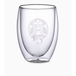 星巴克 STARBUCKS 15週年雙層玻璃杯 全新