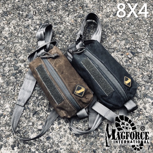 MAGFORCE 馬蓋先 8X4" 文具雜物袋 / 油蠟布兩色可選 / W3308 【詮國】