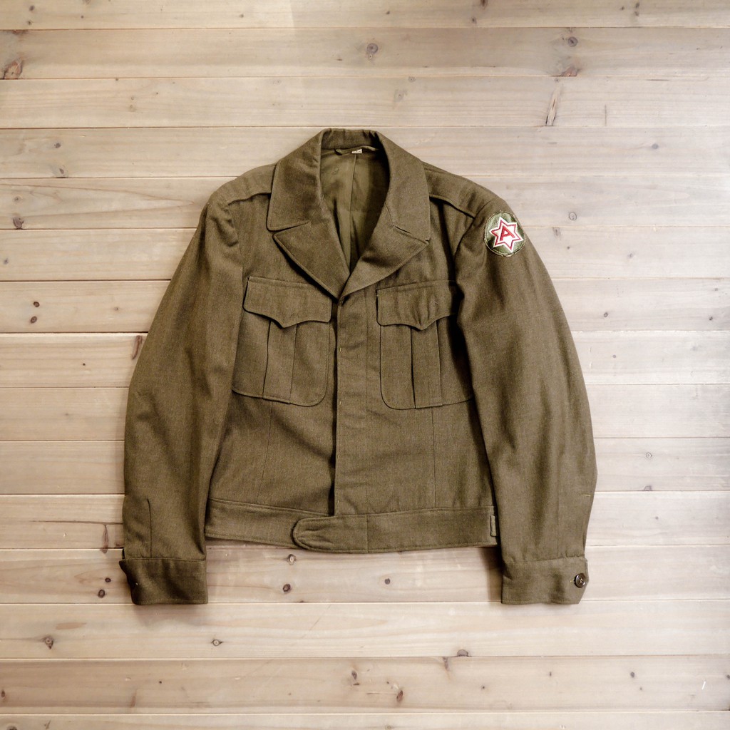 《白木11》 🇺🇸 40s US Army Eisenhower jacket 美軍 艾森豪 羊毛 短版 夾克 軍外套