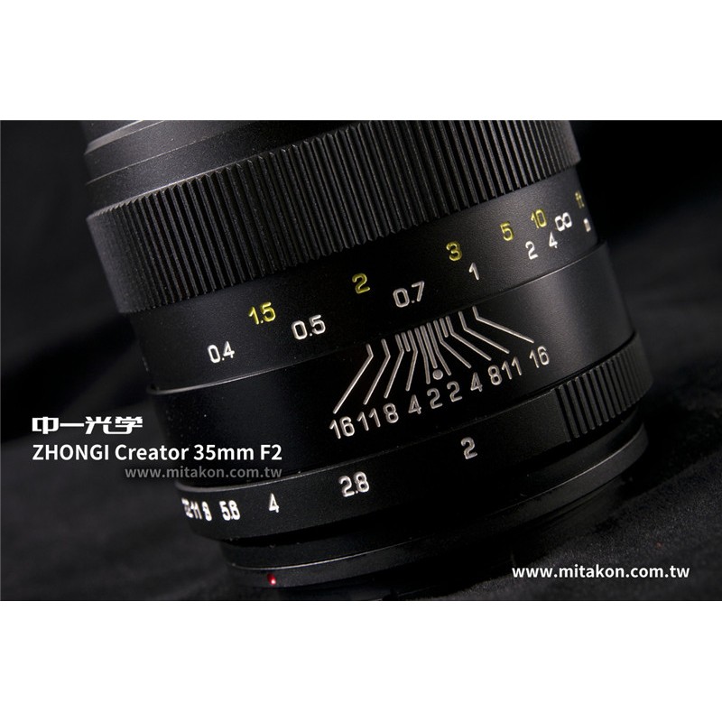 享樂攝影/請先聊聊詢問]中一光學Creator 35mm f2 Nikon Canon EOS 全片 