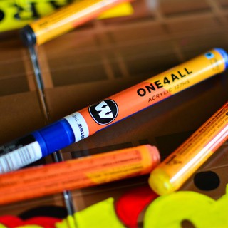 德國 MOLOTOW 魔樂塗 ONE4ALL 水性壓克力麥克筆 2mm / 5ml 多色可選 模型塗裝 127HS