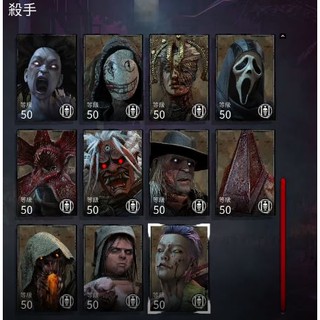 黎明死線dead By Daylight Dbd 代刷全技能 全角色解鎖 火衣 血點 完美存檔 牌位 最新藝術家版 蝦皮購物