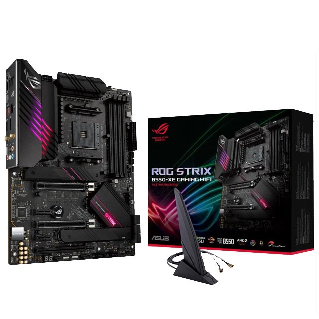 華碩 ROG STRIX B550-XE GAMING WIFI ATX/1H1P/AM4腳位/主機板/現貨/未註冊