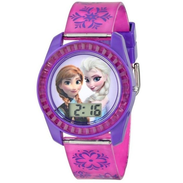 現貨 美國帶回 Disney Frozen 冰雪奇緣熱賣款 石英機芯 超可愛兒童手錶 石英錶 電子錶 橡膠錶帶 生日禮