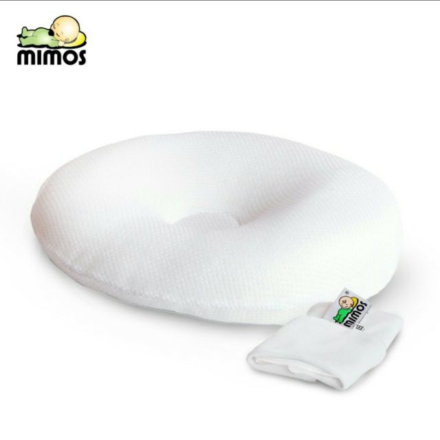 (二手9成新)MIMOS 3D自然頭型嬰兒枕 XXL (枕頭+枕套) (5-18個月適用)