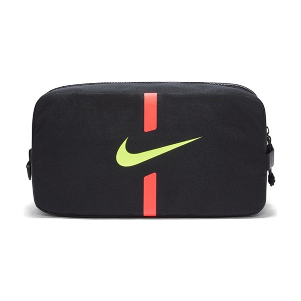 【NIKE】NK ACDMY SHOE BAG 鞋袋 手提 黑紅 包包-DA2712010