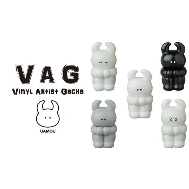 VAG-Vinyl Artist Gacha Series 13-UAMOU公仔-黑（免郵）