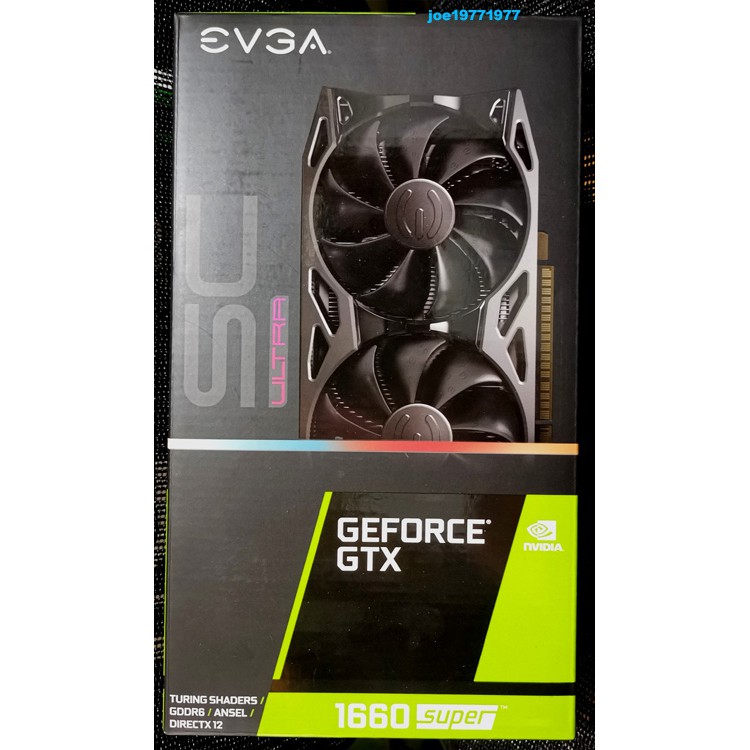 EVGA 艾維克 GTX 1660 SUPER SC ULTRA GAMING