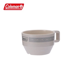 【COLEMAN】晶格馬克杯/白 CM-26776