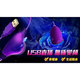 台灣現貨 網愛族必備 USB 10段變頻 震動跳蛋 標準款 即插即用快感跳蛋 情趣精品其他情趣用品成人專區18禁潮吹跳蛋