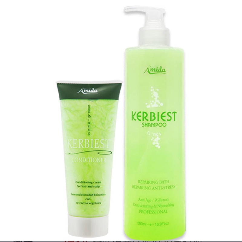 AMIDA葉綠素洗髮精500ml 葉綠素(頭皮.髮)調理素200ml