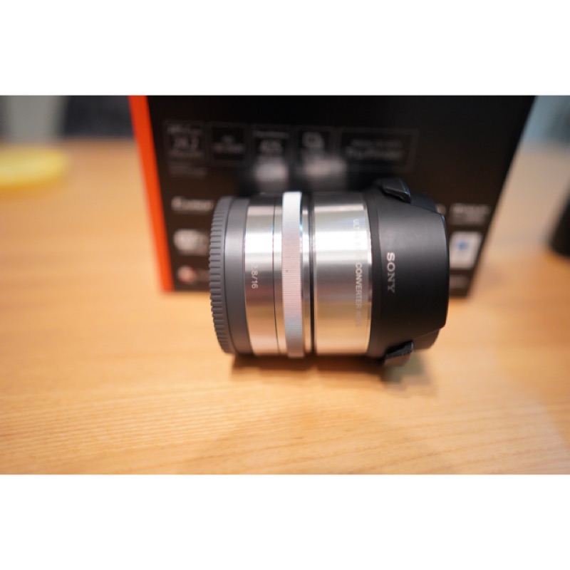 Sony VCL-ECU1 VCL ECU1 16mm F2.8  2.8/16 SEL16F28 超廣角組合