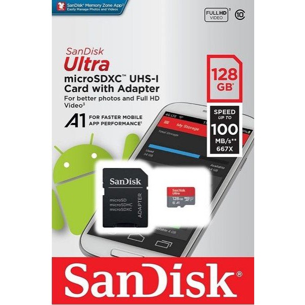 防水抗高溫 記憶卡 高規C10【終身保固】SanDisk 128G 128GB micro SDHC T-Flash