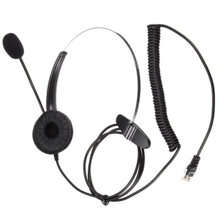 【仟晉資訊】Yealink T21專用 IP電機 降噪麥克風 單耳電話耳機麥克風 RJ9水晶頭 headphoe 康特