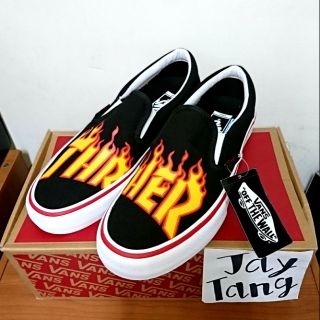 vans thrasher slip on