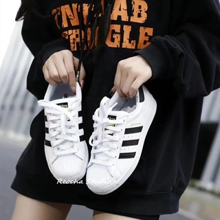 Adidas originals Superstar J 黑白 經典 金標 貝頭殼 低筒 休閒鞋 男女鞋 FU7712