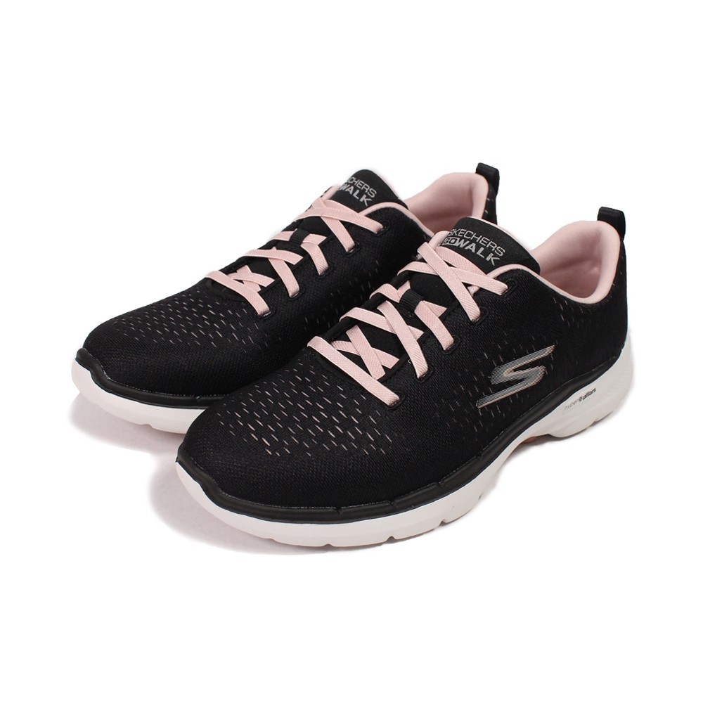 SKECHERS 女 GO WALK 6 走路(健走)鞋-124524BKLP 廠商直送