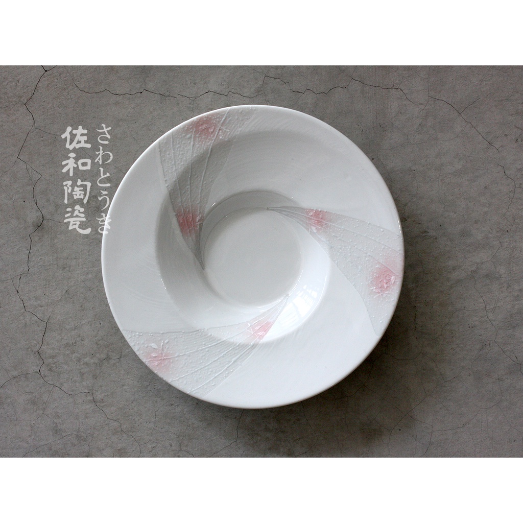 +佐和陶瓷餐具批發+【有田燒吹雪9吋皿-日本製XL11011-34】日本製 有田燒器皿 盤 9吋皿 圓盤