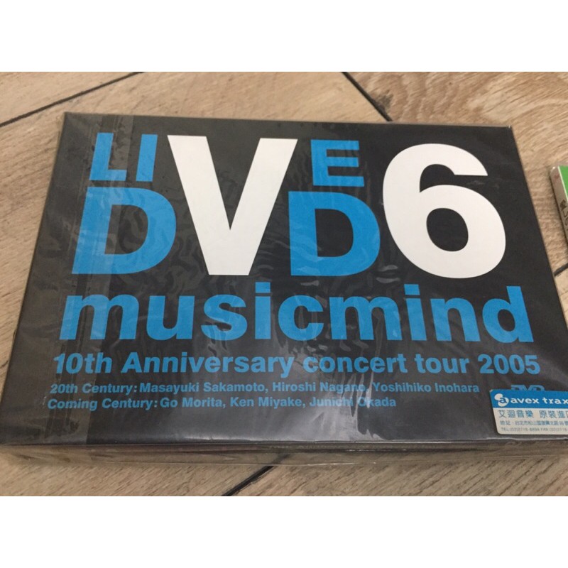 V6 10週年演唱會dvd 艾迴代理musicmind 二手 蝦皮購物
