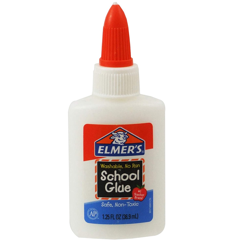 Elmer's School Glue 史萊姆製作/工藝創作專用膠水 37 ml - E301 (美國牛頭牌)