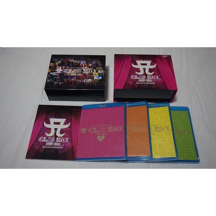 濱崎步 ayumi hamasaki CLIPBOX 1998-2011 Blu-ray 藍光4張一套
