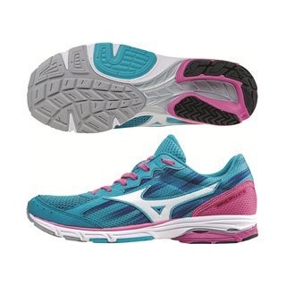 野球人生---MIZUNO 女路跑鞋 WAVE AMULET 6 J1GB158102 慢跑鞋