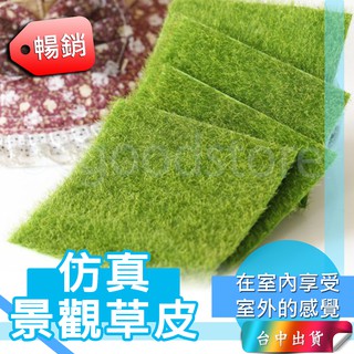 *臺中店16元* 模擬景觀草皮 DIY 人工草皮 草地毯 小草皮 草皮 景觀 手作小物 草坪 佈景 場景小物 場景
