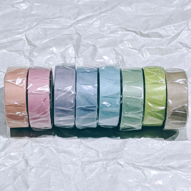 Mt 梅田展限定紙膠帶粉彩素色組 蝦皮購物